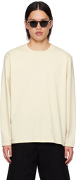 nanamica Beige COOLMAX Long Sleeve T-Shirt