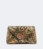 Dries Van Noten Medium jacquard clutch