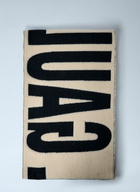 Jean Paul Gaultier Logo Motif Wool Scarf