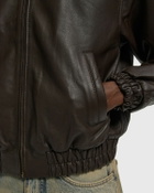 Patta Leather Bomber Jacket