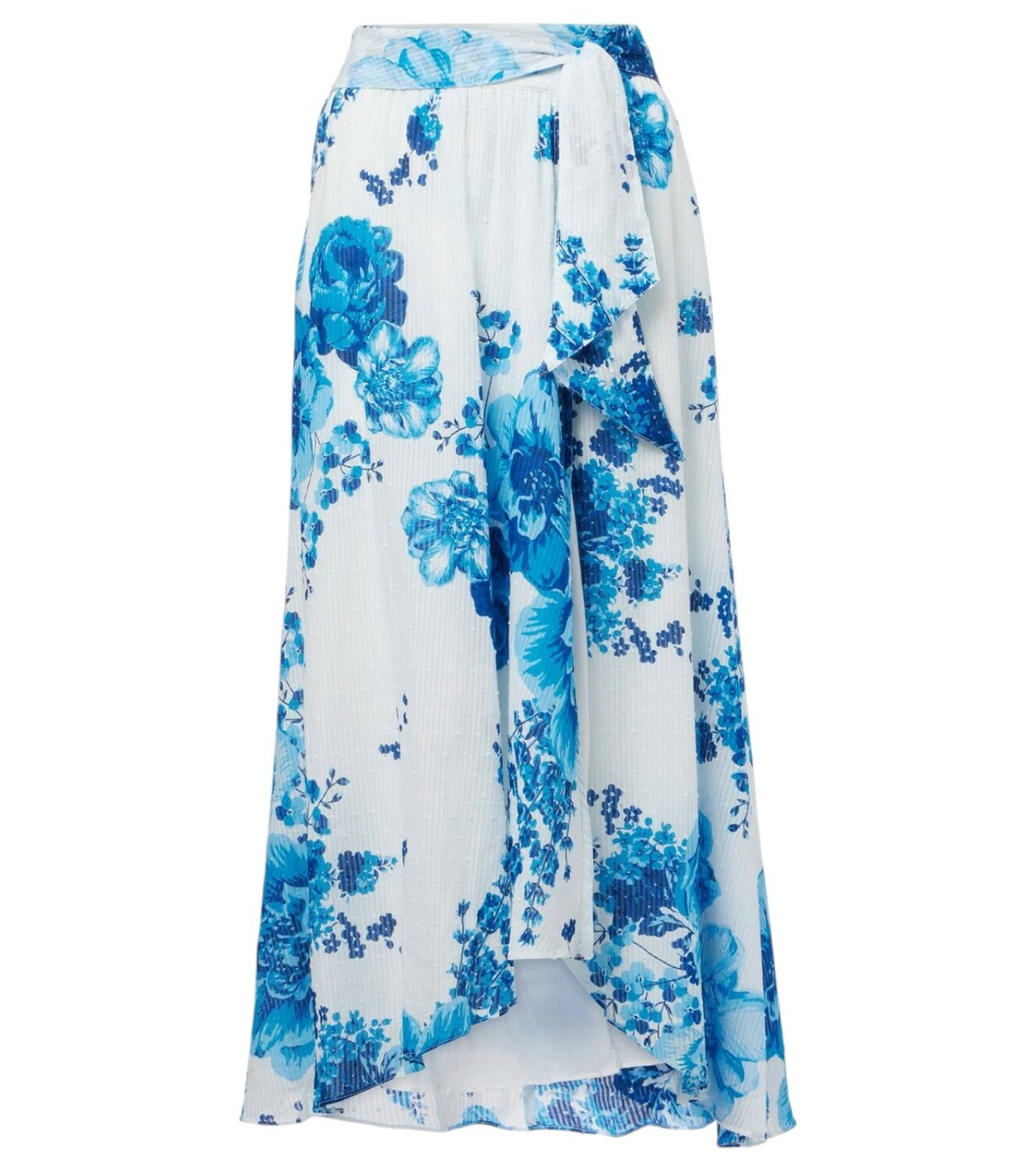 Poupette St Barth Tiered cotton maxi skirt Poupette St Barth