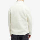 Armor-Lux Men's Sherpa Fleece Jacket in Natural