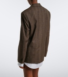 Acne Studios Checked wool-blend blazer