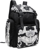 Versace Black 'La Medusa Baroque' Backpack