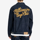 Billionaire Boys Club Men's Script Logo Denim Jacket in Indigo
