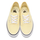 Vans Yellow OG Authentic LX Sneakers