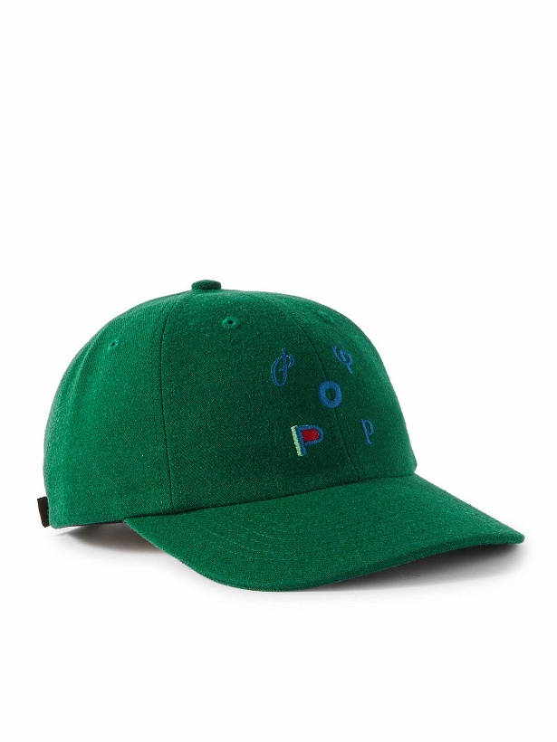Photo: Pop Trading Company - Logo-Embroidered Cotton-Twill Baseball Cap