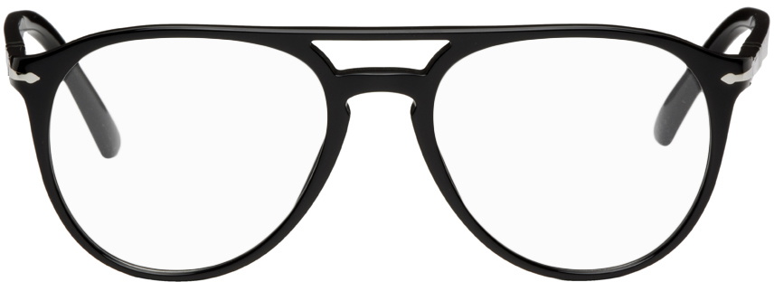Persol Black Aviator Glasses