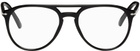 Persol Black Aviator Glasses