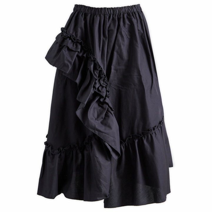 Photo: YMC Women's Draped Skirt in Navy
