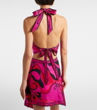 Pucci Iride silk twill top