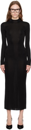 TOM FORD Black Crewneck Maxi Dress