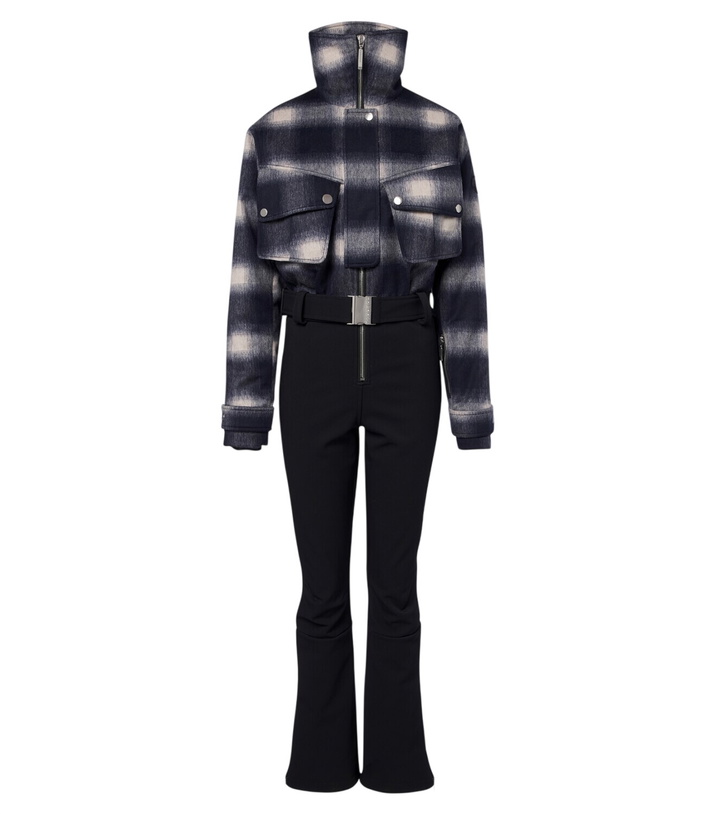 Photo: Cordova Telluride checked wool-blend ski suit