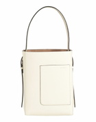 Valextra Borsa Secchiello Piccola Soft Womens Shoulder bag Ivory