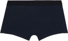BOSS Three-Pack Multicolor Stretch-Cotton Boxer Briefs