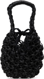 Junya Watanabe Black Knotted Bag