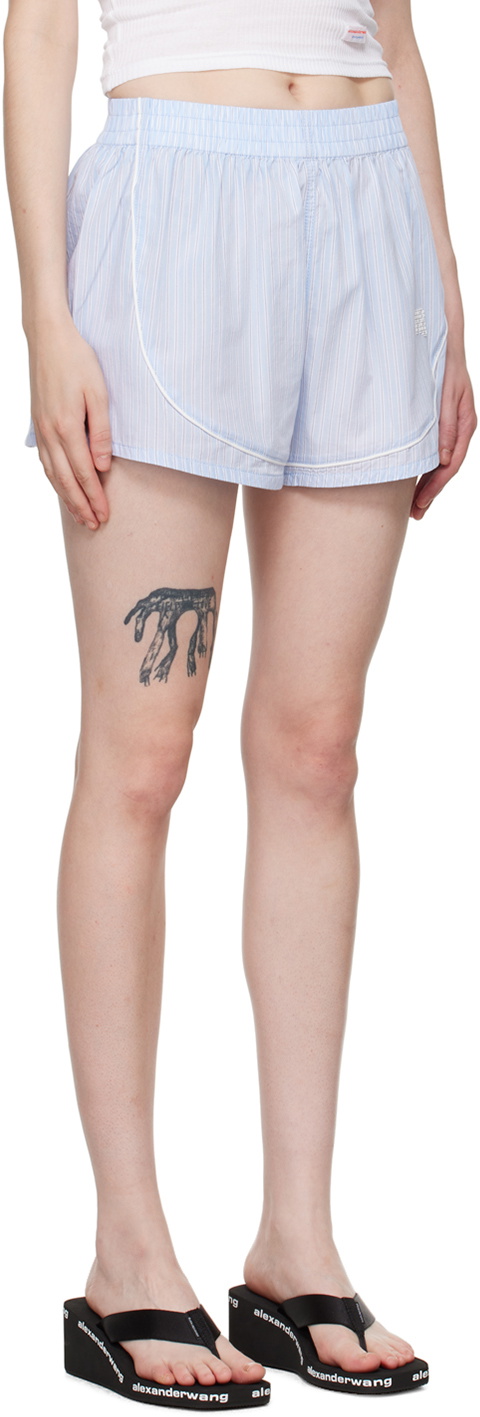 alexanderwang.t Blue Track Shorts
