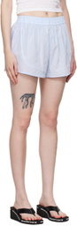 alexanderwang.t Blue Track Shorts