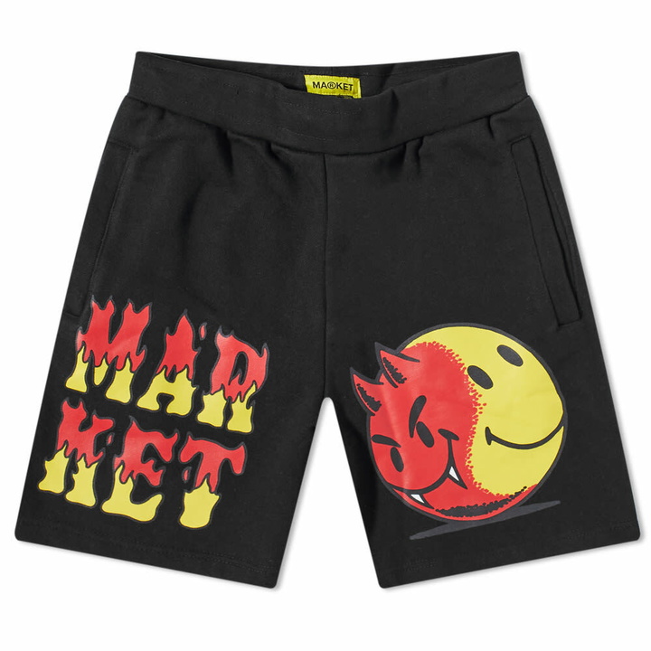 Photo: MARKET Smiley Good And Evil Sweat Short