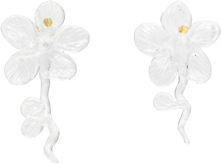 Photo: LEVENS JEWELS Transparent XL Narciso Earrings