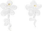 LEVENS JEWELS Transparent XL Narciso Earrings