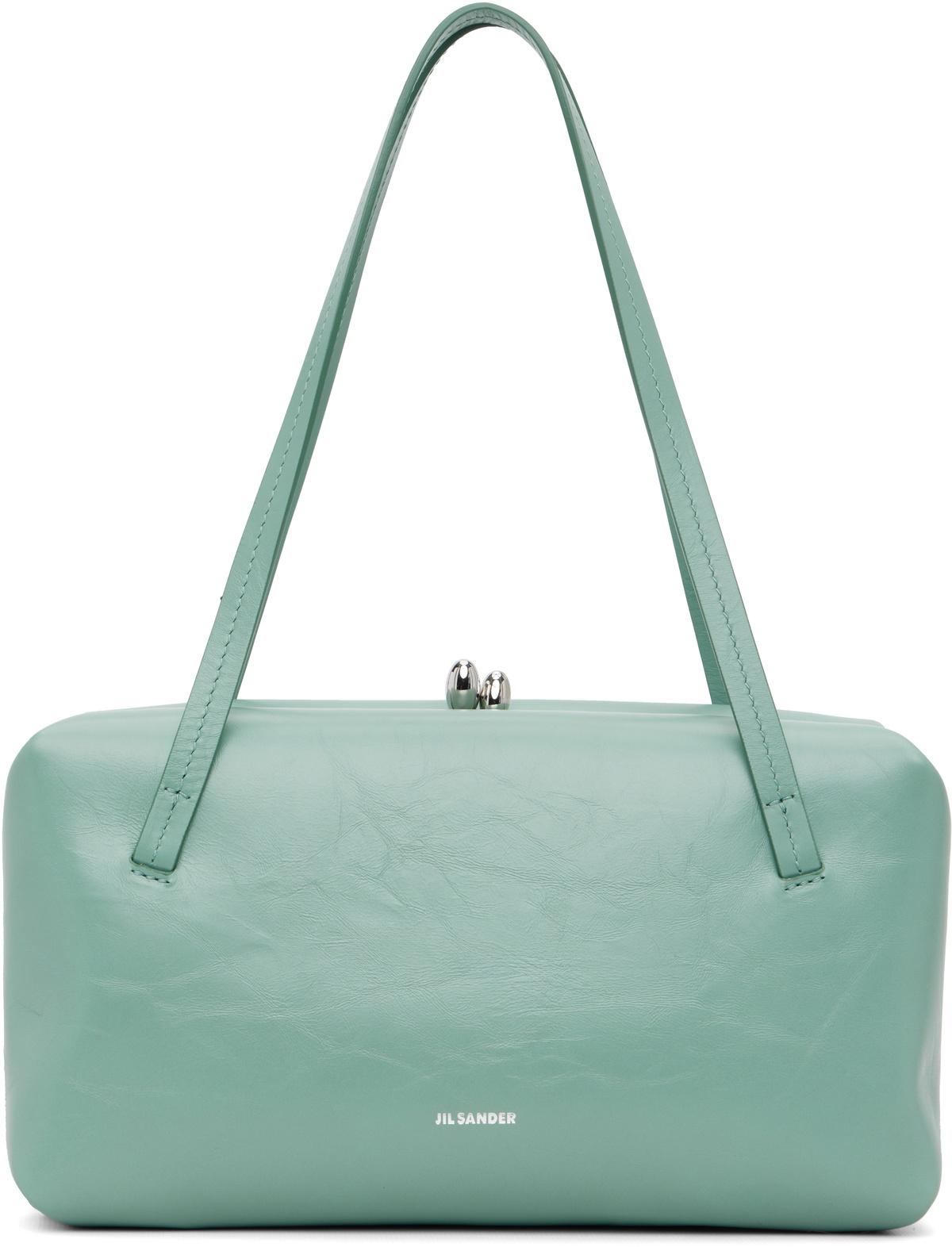 Jil Sander Blue Goji Pillow Small Bag