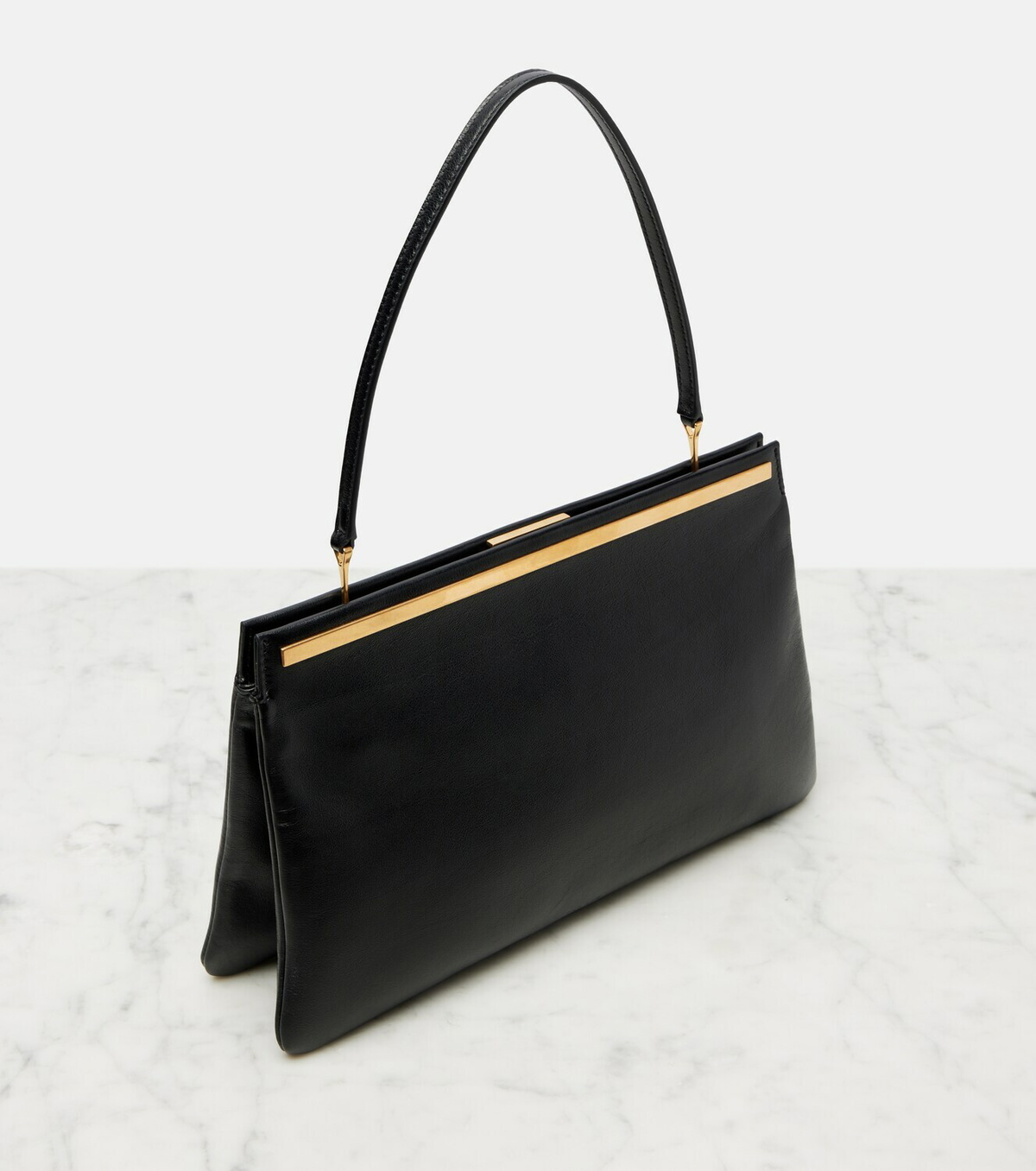 The Row Elise Medium leather shoulder bag