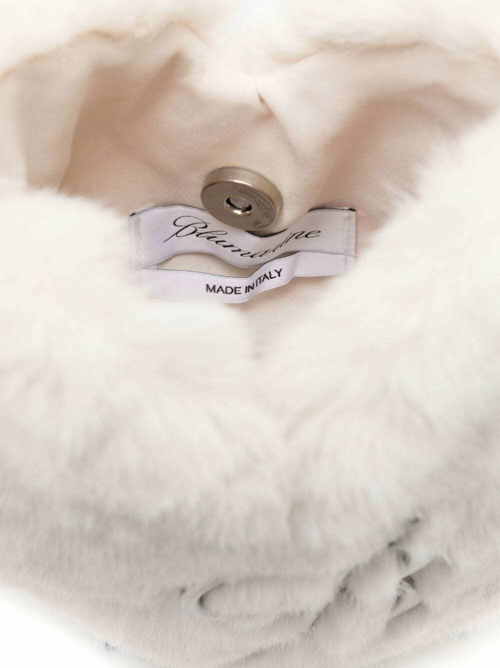 BLUMARINE - Logo Faux Fur Handbag Blumarine