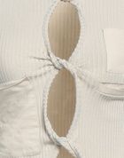 Christopher Esber Womens Top Light in Grey