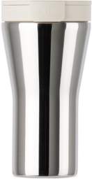 Alessi White & Silver Caffa Travel Mug