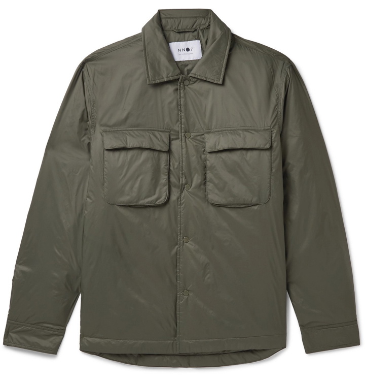 Photo: NN07 - Columbo Padded Shell Overshirt - Green