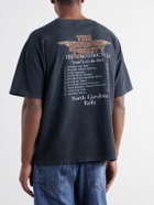 Remi Relief - Davidson County Printed Cotton-Jersey T-Shirt - Black