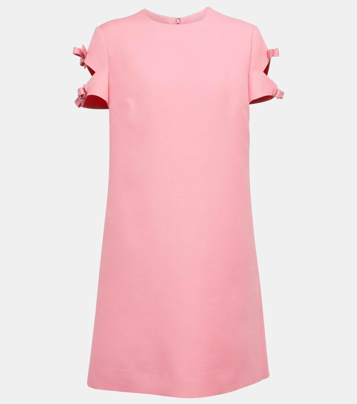 Valentino Crêpe Couture bow-embellished minidress