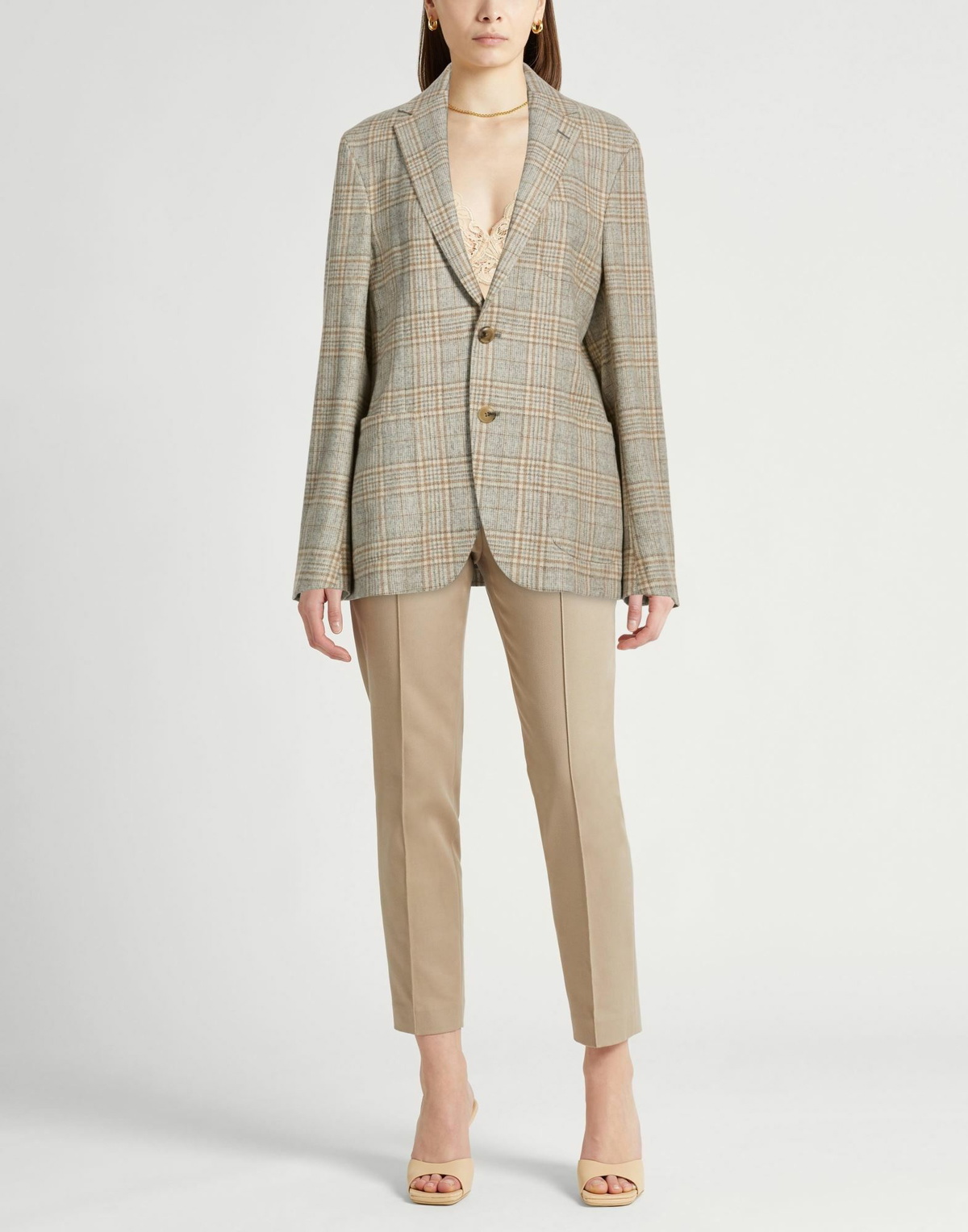 Fedeli Womens Blazer in Beige