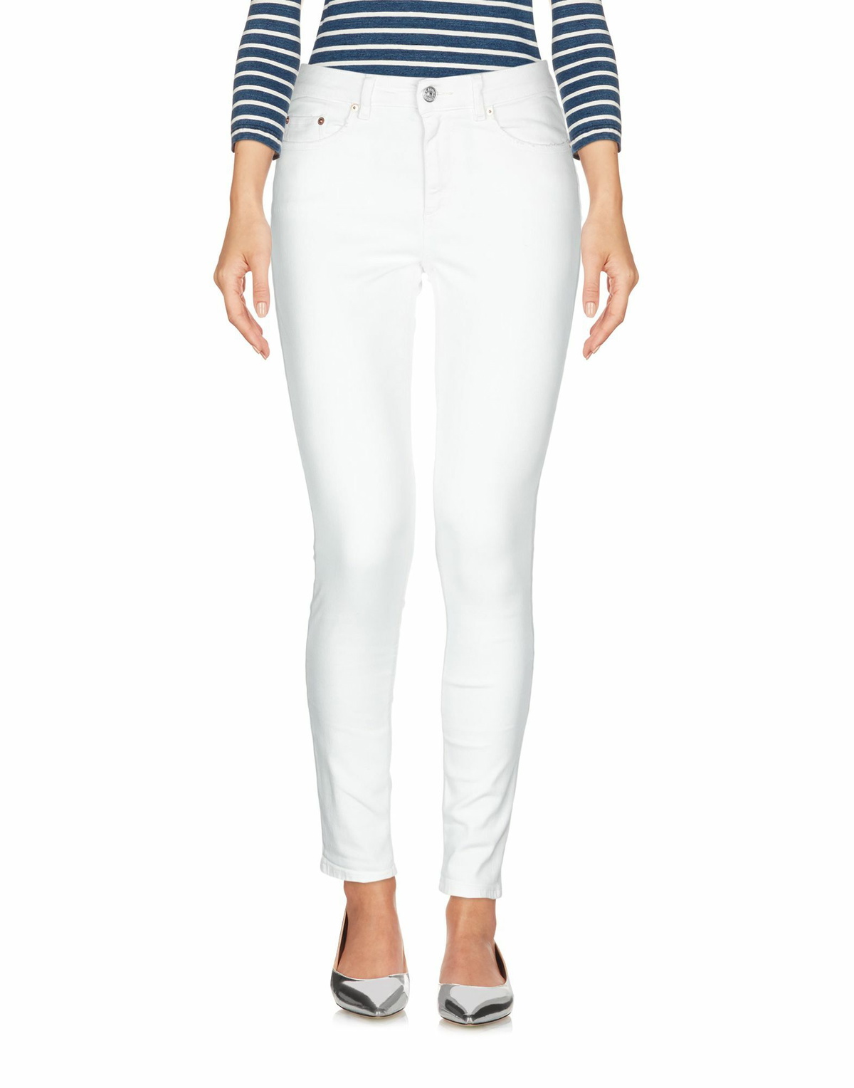 Acne Studios Womens Jeans in White