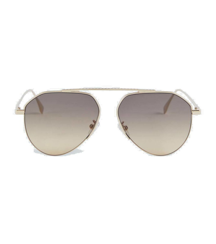 Photo: Fendi Fendi Travel aviator sunglasses