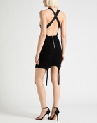 Balmain Womens Midi skirt in Black