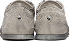 Ann Demeulemeester Gray Milton Low-Top Boxing Sneakers