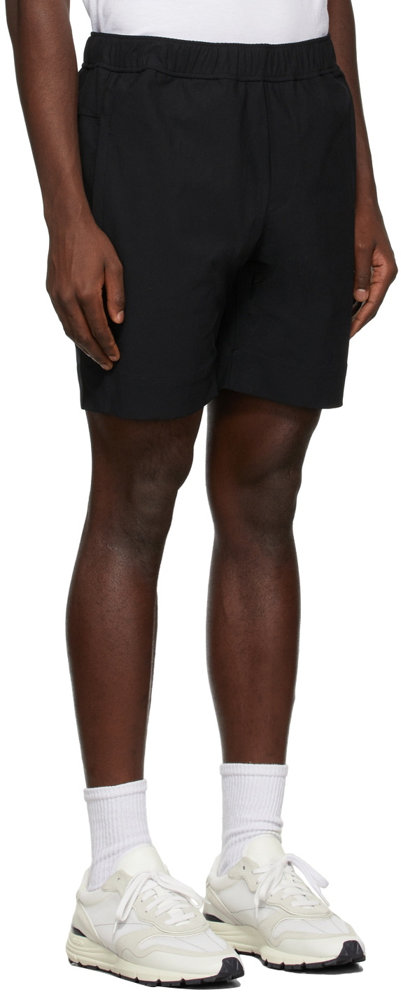 Vince Black Modern Jogger Shorts