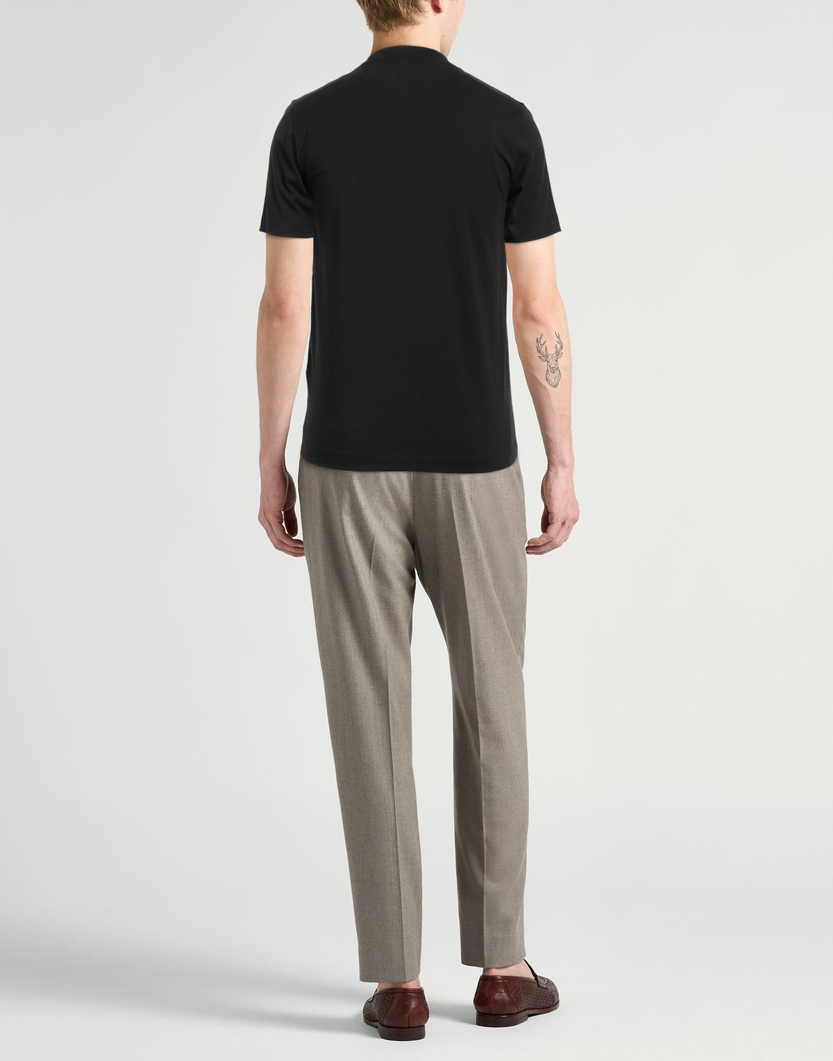 Dunhill Mens T-shirt in Black