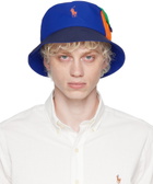 Polo Ralph Lauren Blue Flap Pocket Bucket Hat