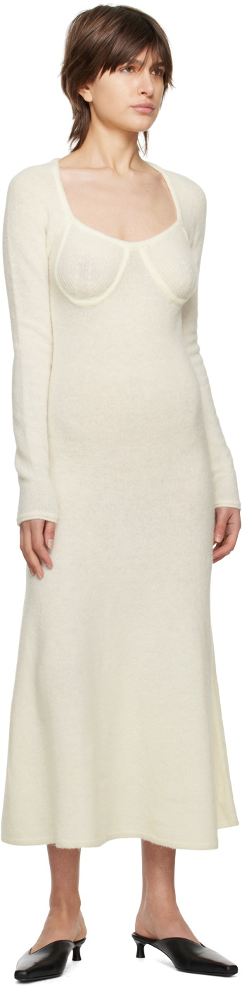 The Garment Off-White Courchevel Midi Dress