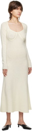The Garment Off-White Courchevel Midi Dress