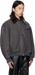 OUAT Gray Meta Blouson Jacket