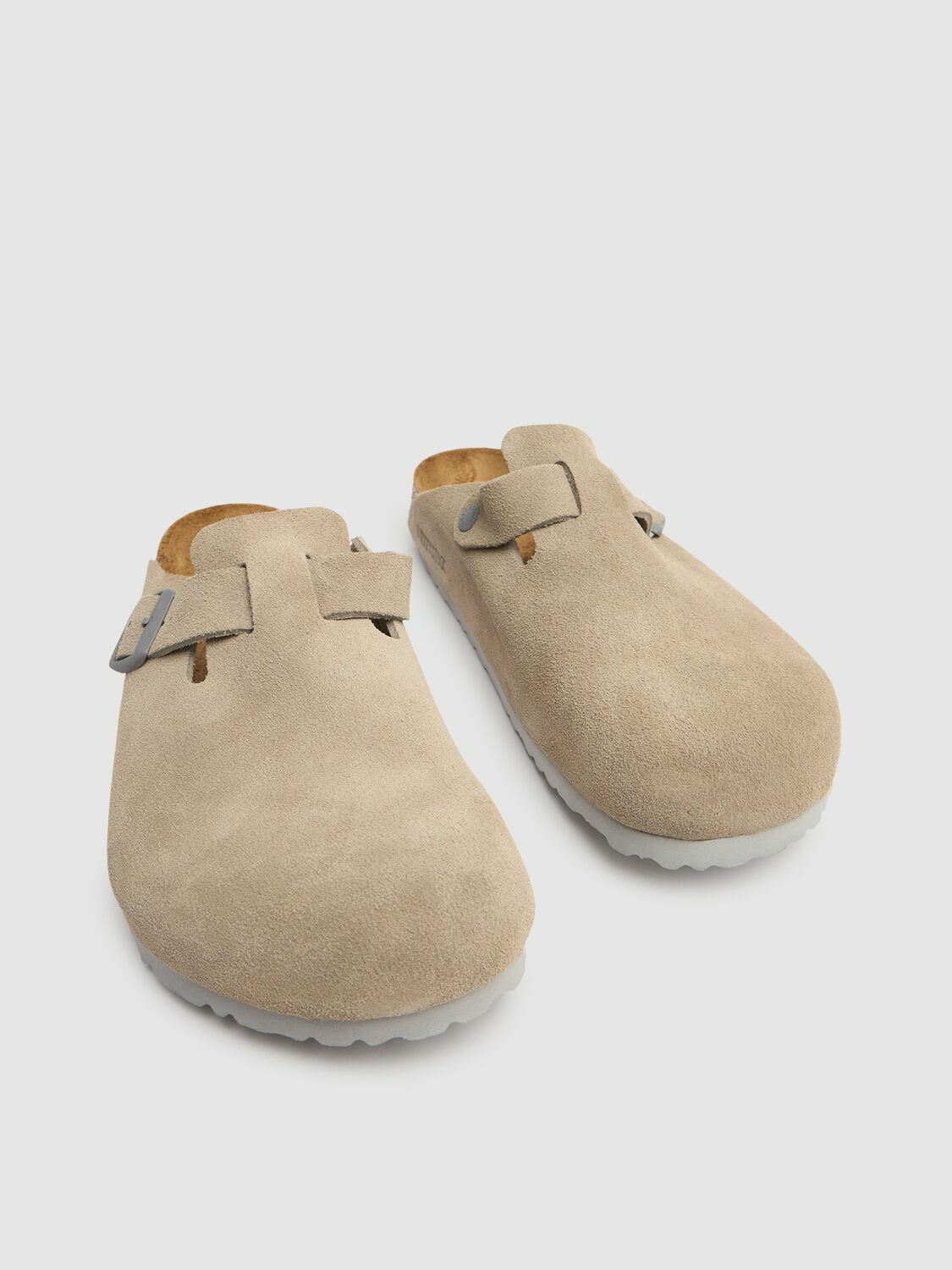 BIRKENSTOCK Boston Suede Mules