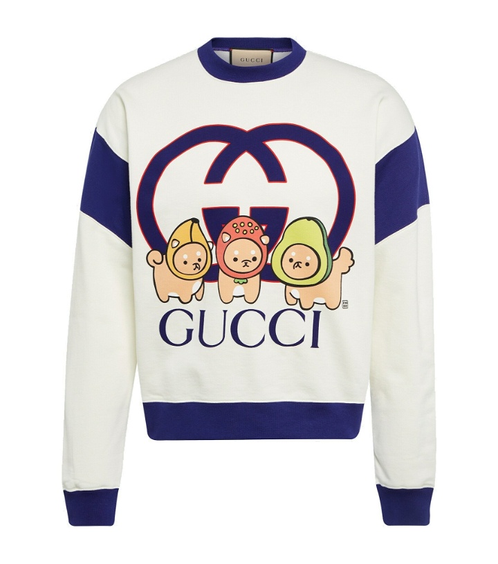Photo: Gucci - Gucci Kawaii printed cotton sweatshirt