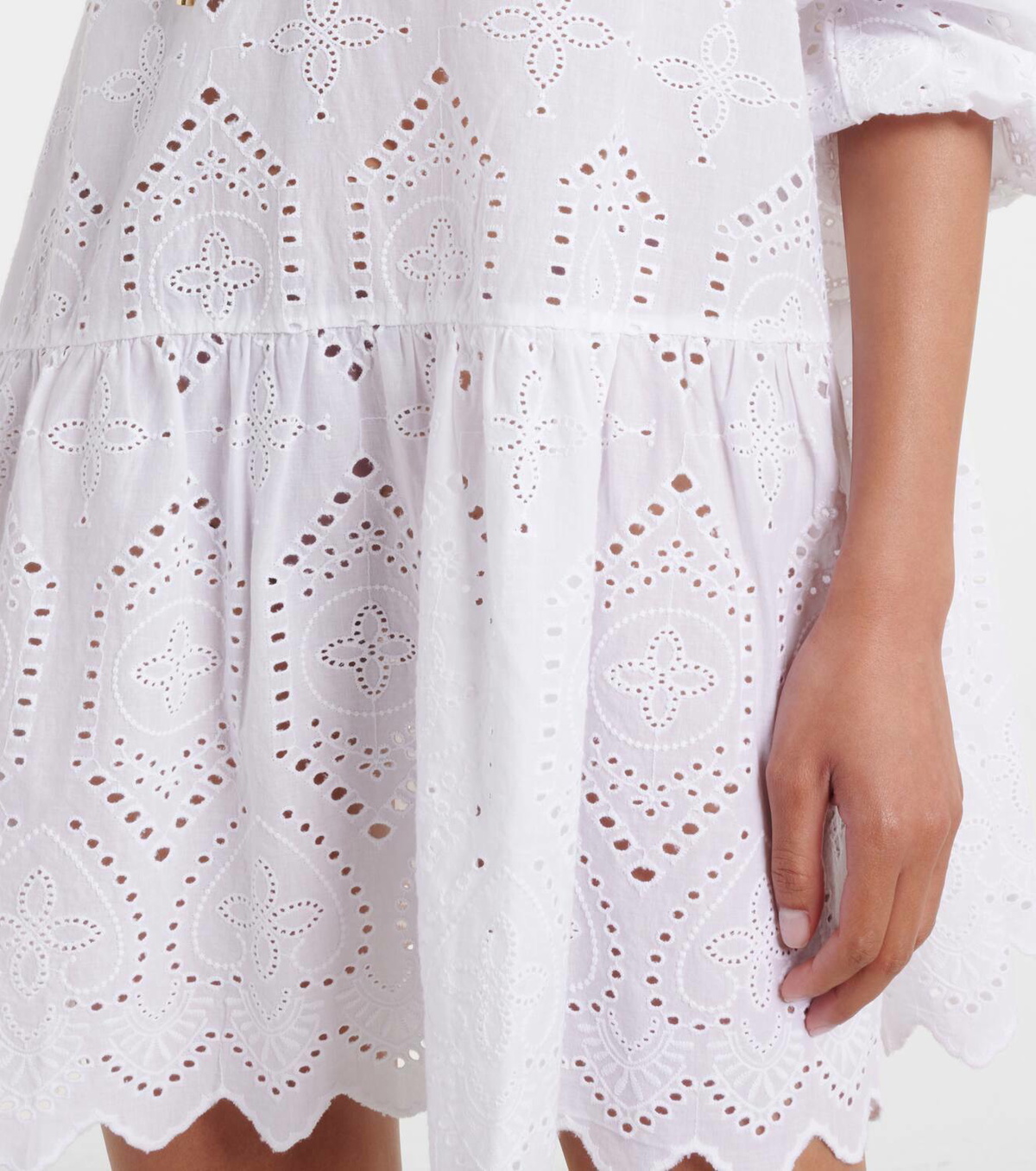 Heidi Klein Rhode Island broderie anglaise minidress