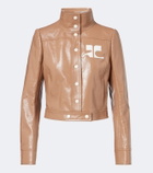 Courrèges Reedition vinyl jacket