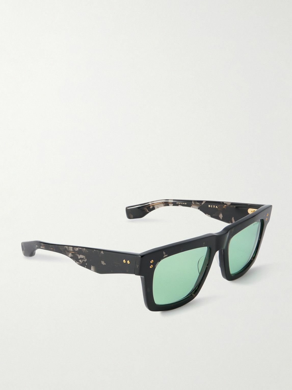 DITA - Mastix Square-Frame Tortoiseshell Acetate Sunglasses