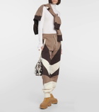 Chloé Colorblocked cotton sweatpants